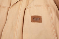 Vintage LL Bean Herren High-Neck Heavy Duty Winterjacke Marineblau L