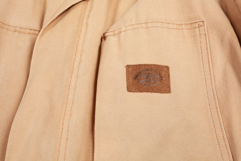 Vintage LL Bean Herren High-Neck Heavy Duty Winterjacke Marineblau L