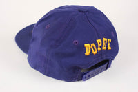 Vintage Disney Dopey Embroidered Snapback Purple