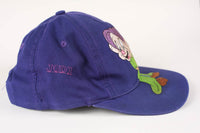 Vintage Disney Dopey Embroidered Snapback Purple