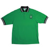 Vintage Dog Agility Steeple Chase Polo Shirt Kelly Green M