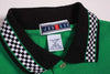 Vintage Dog Agility Steeple Chase Polo Shirt Kelly Green M