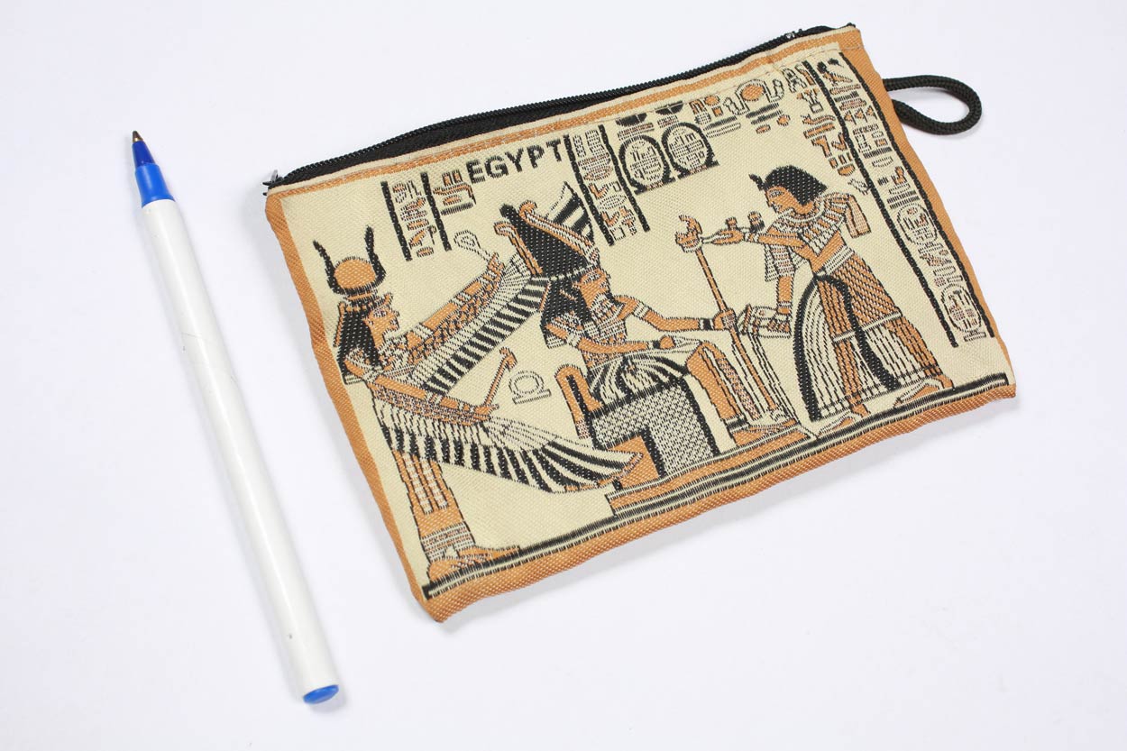 Vintage Egypt Coin Pouch Bag