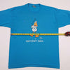 Vintage Everybody Duck Golf Tee Royal Blue L