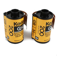Vintage Kodak Gold 200 Expired 35mm Camera Film Roll x 2