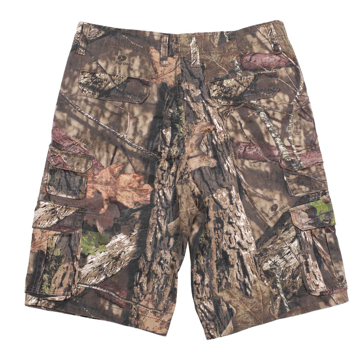 Vintage Faded Glory Mossy Oak Camo Cargo Shorts Size 36