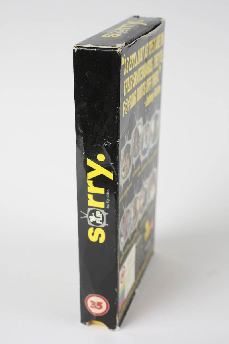 Vintage Flip Skateboards Sorry VHS 2002