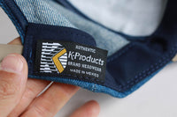 Vintage Freightliner Denim Snapback Hat 90's 6 Panel Cap