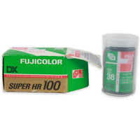 Vintage Fujicolor Super HR 100 Expired 35mm Camera Film Roll 1989