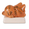 Vintage Garfield Eat and Sleep Ceramic Figurine  1981
