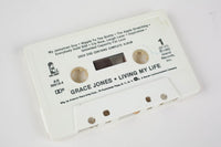 Vintage Grace Jones "Living My Life" Cassette Tape 1982