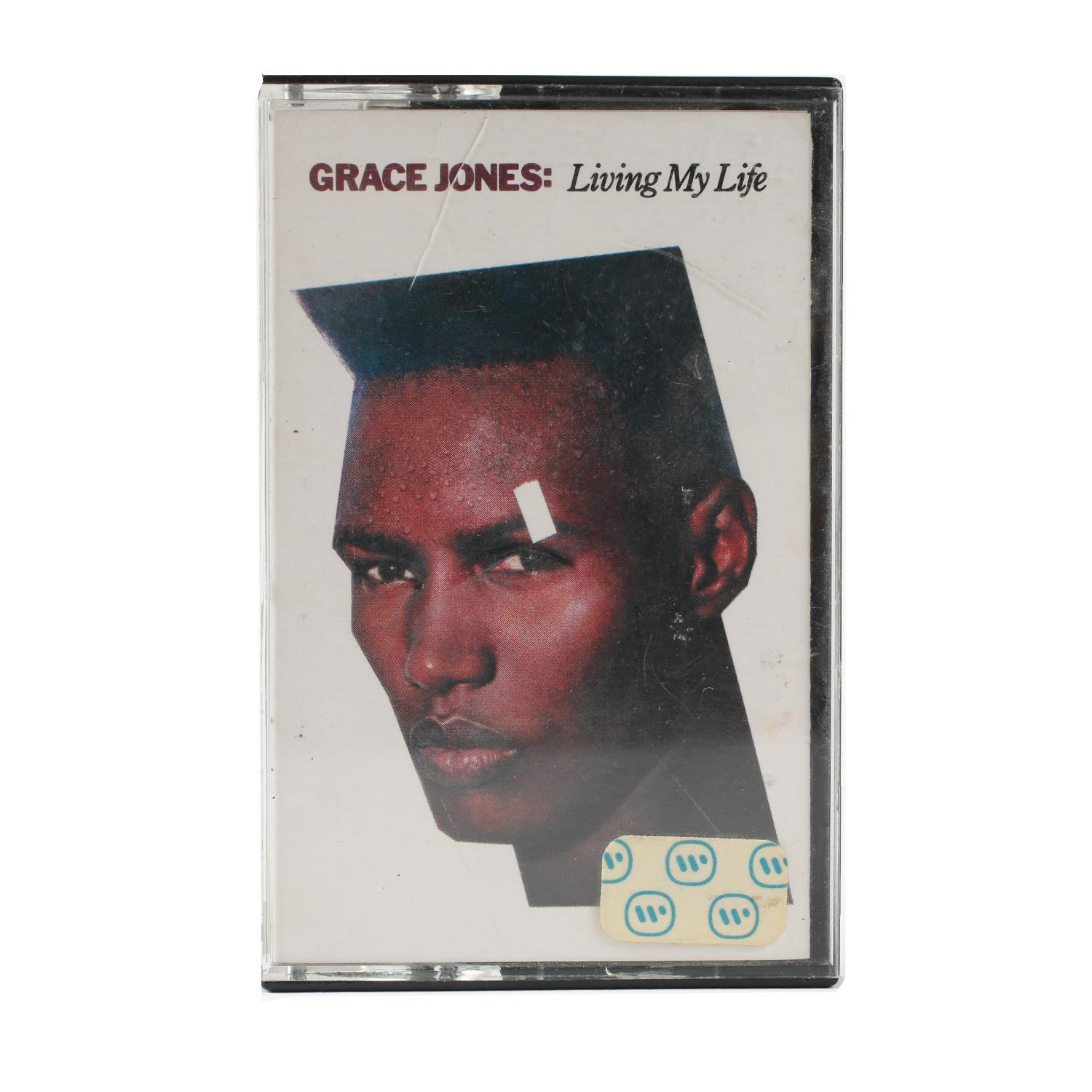 Vintage Grace Jones "Living My Life" Cassette Tape 1982
