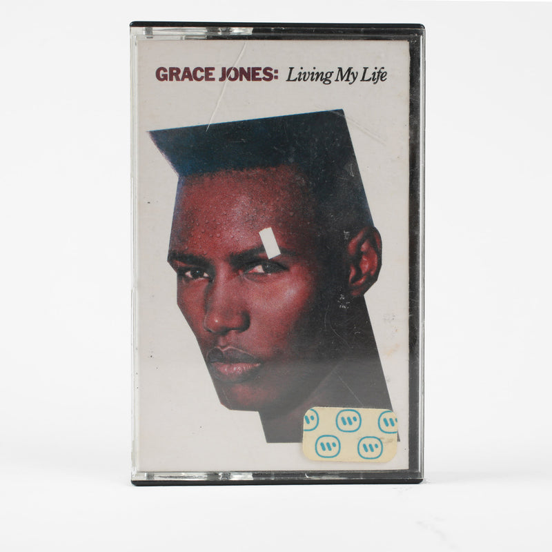 Vintage Grace Jones "Living My Life" Cassette Tape 1982