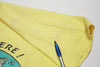 Vintage 1993 Gulf Breeze UFO Alien Tee Yellow XL
