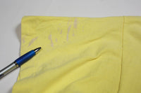 Vintage 1993 Gulf Breeze UFO Alien Tee Yellow XL