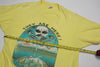 Vintage 1993 Gulf Breeze UFO Alien Tee Yellow XL