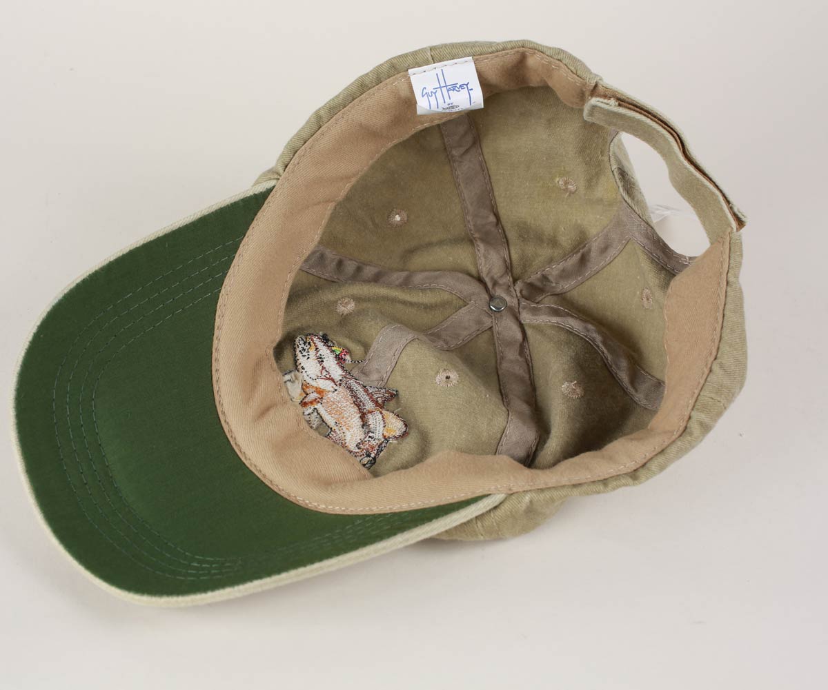 Vintage Guy Harvey Dad Hat Khaki Unused With Tags