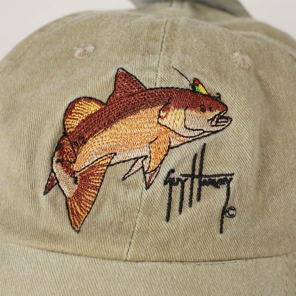 Vintage Guy Harvey Dad Hat Khaki Unused With Tags