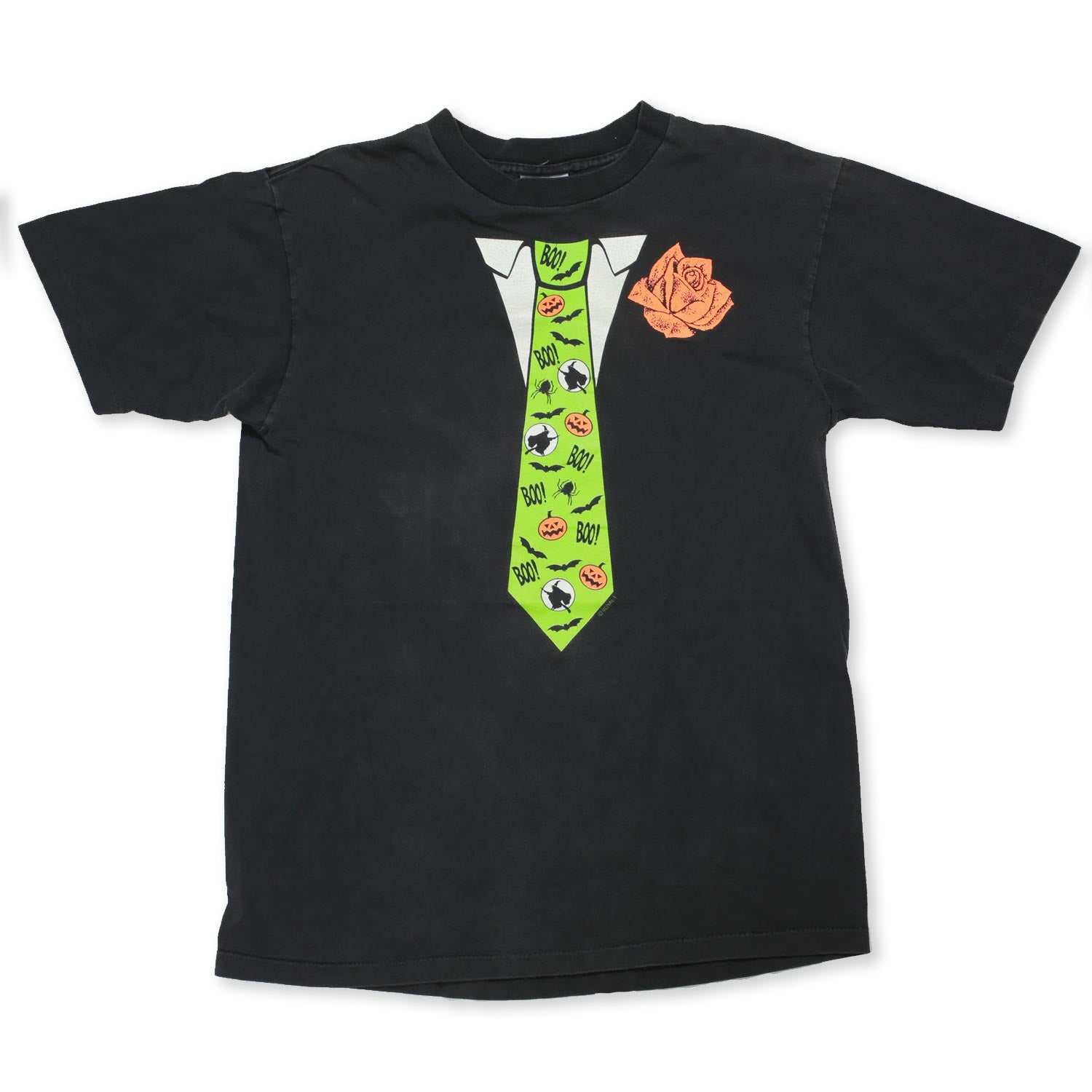 Vintage Stanley Desantis Halloween Tie 90s Tee L