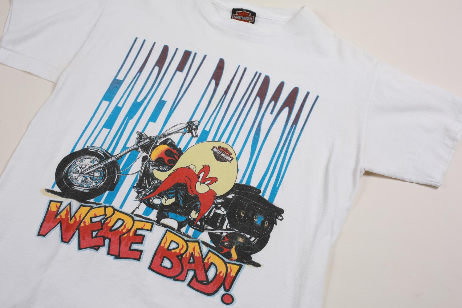 Vintage Harley Davidson Yosemite Sam Single Stitch Tee XL