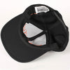 Vintage Harley Davidson Outline Embroidery Snapback Hat Black