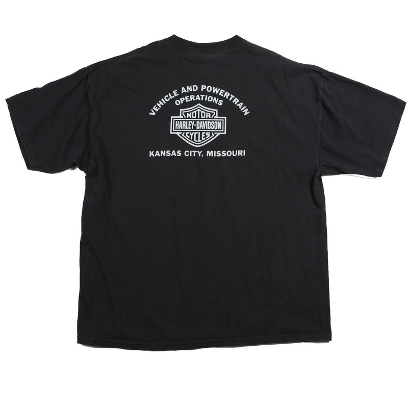 Vintage Harley Davidson Kansas City Black XL