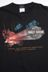 Vintage Harley Davidson Kansas City Black XL