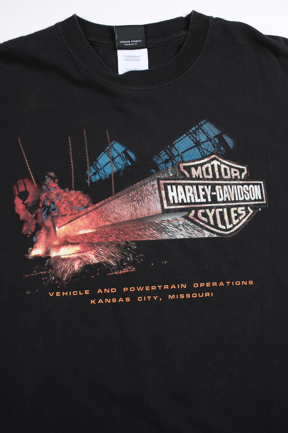 Vintage Harley Davidson Kansas City Black XL