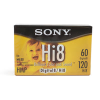 Vintage Sony Sealed Hi-8 Video Cassette Tape
