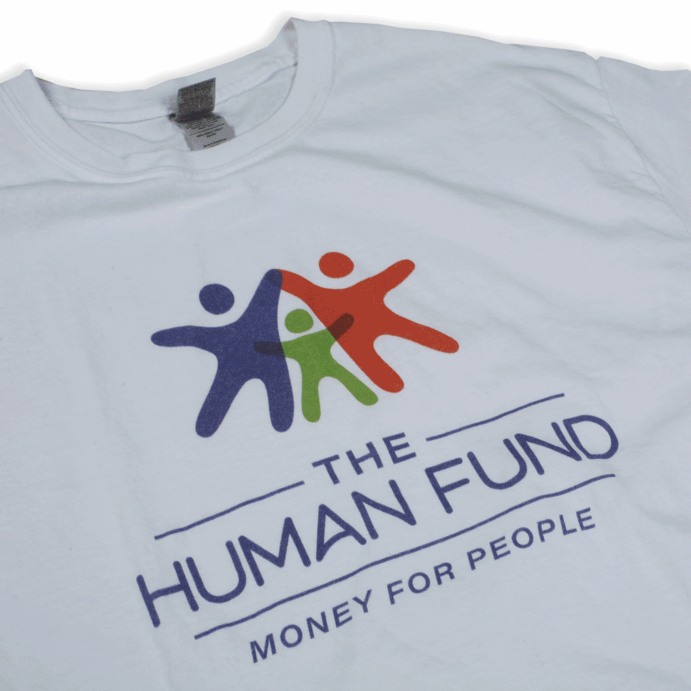 Vintage Human Fund Tee White Large