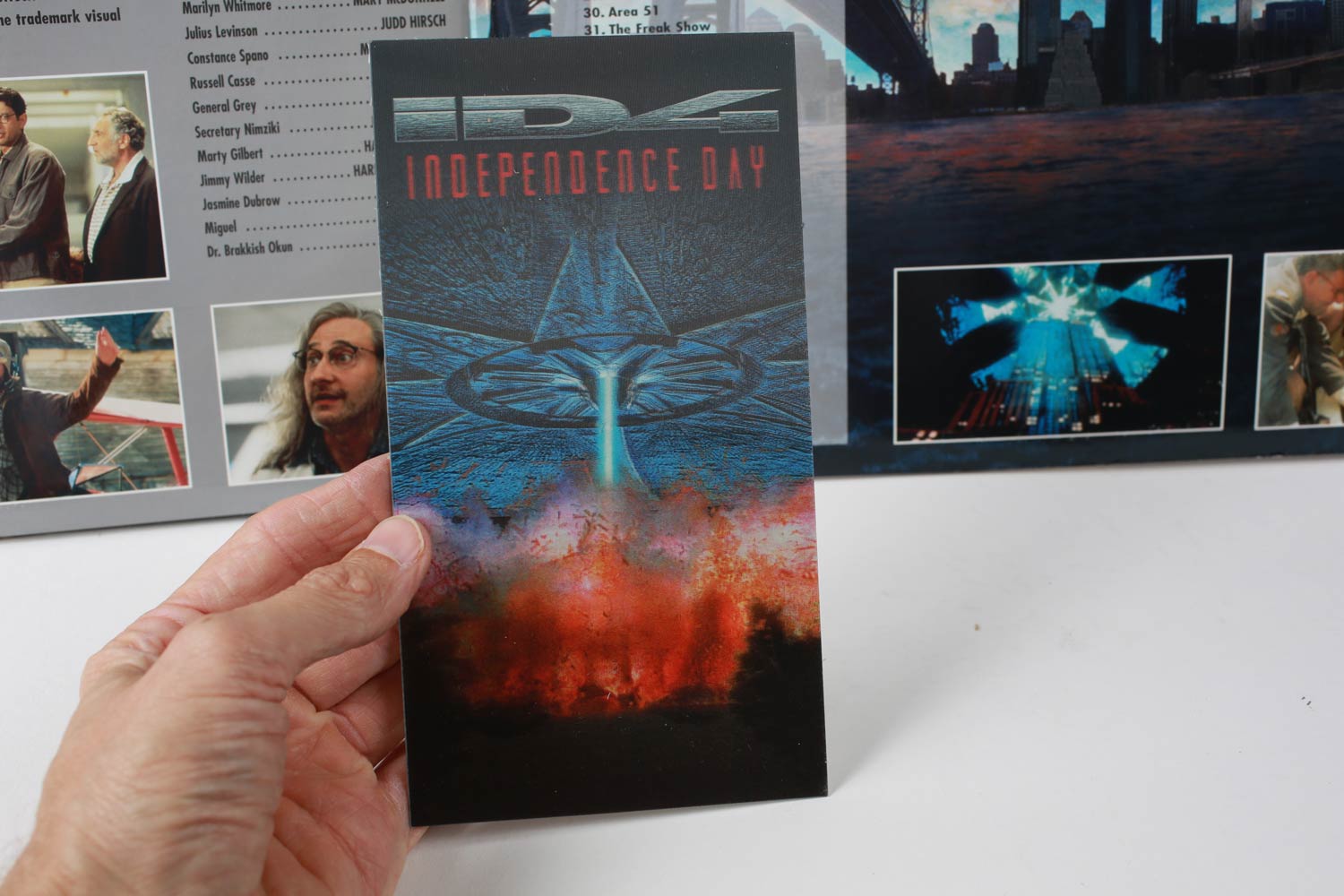 Vintage Independence Day Laserdisc Movie 1996