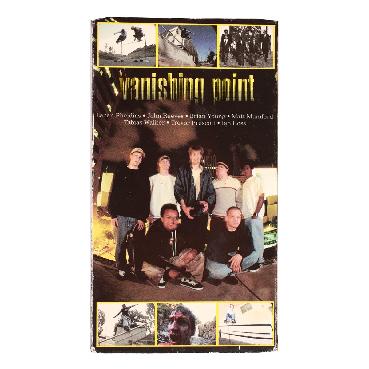 Vintage Invisible Skateboards "Vanishing Point" VHS Tape 1995
