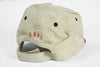 VINTAGE US VIRGIN ISLANDS STRAPBACK HAT CREAM BACK