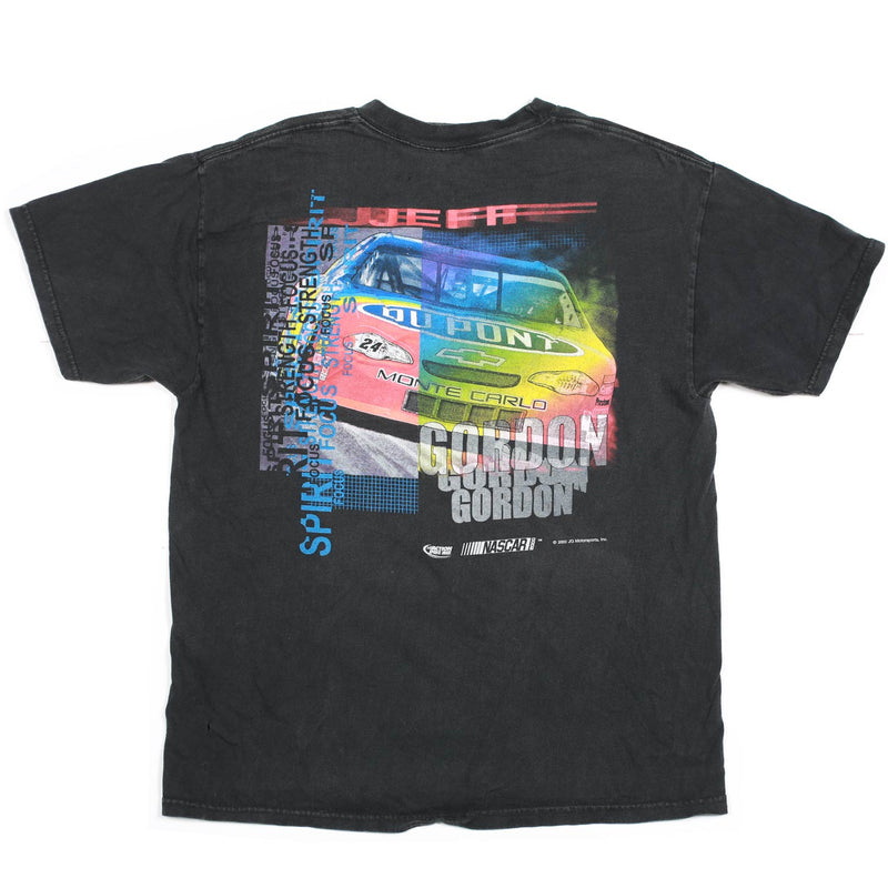 Vintage Jeff Gordon Nascar Chase Authentics Tee Black M