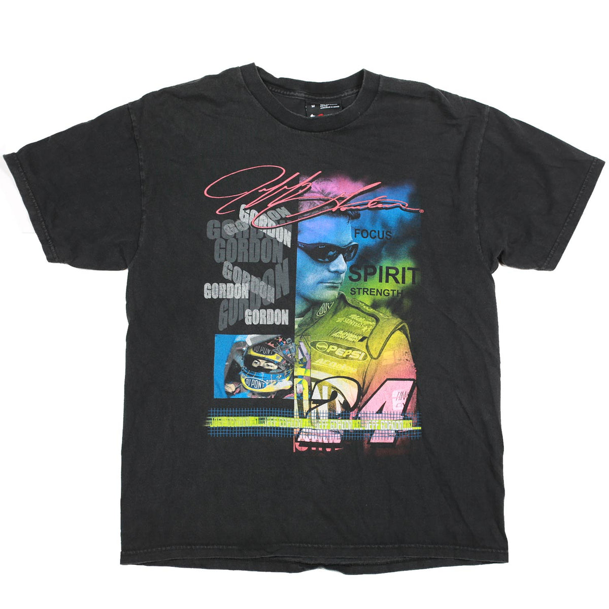Vintage Jeff Gordon Nascar Chase Authentics Tee Black M – THEORIES 
