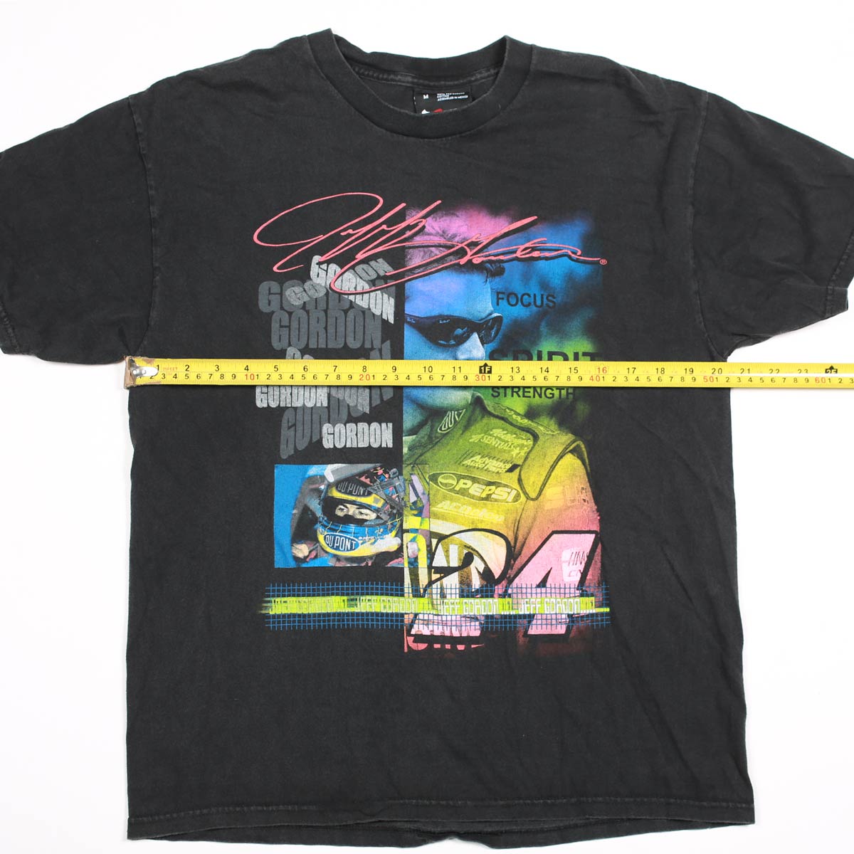 Vintage Jeff Gordon Nascar Chase Authentics Tee Black M