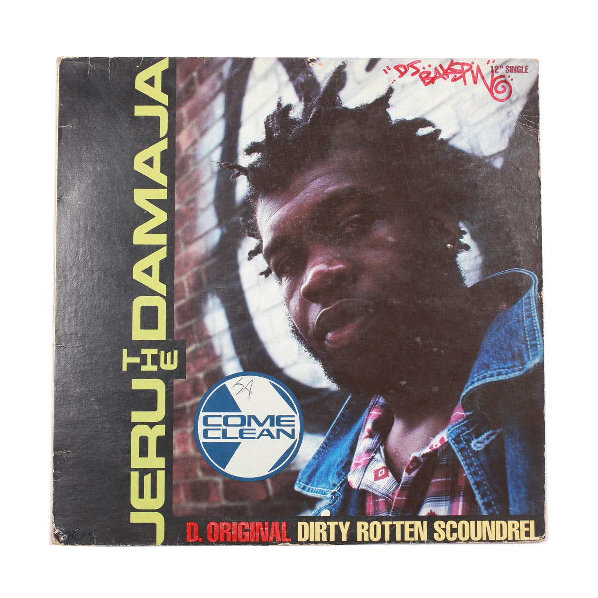 Vintage Jeru The Damaga "Come Clean" Vinyl LP Single 1993