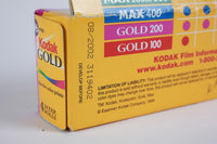 Vintage Kodak Gold 200 Abgelaufener 35mm Kamerafilm x 3