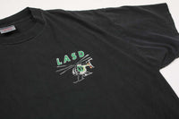 Vintage LA Sheriff's Department Single Stitch T-shirt Black XXL