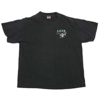 Vintage LA Sheriff's Department Single Stitch T-shirt Black XXL