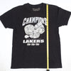 Vintage LA Lakers Champions Rings Tee Black L
