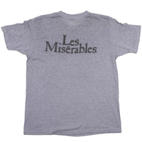 Vintage Les Miserables 1986 Theater Tee Heather Grey L