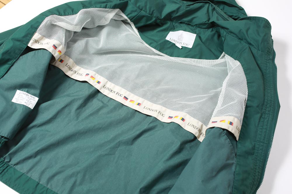 Vintage London Fog Men's Jacket Forest Green M