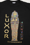 Vintage Luxor Hotel King Tut Tee Black L