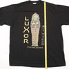 Vintage Luxor Hotel King Tut Tee Black L