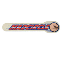 Vintage Mad Circle Skateboards Sticker Front