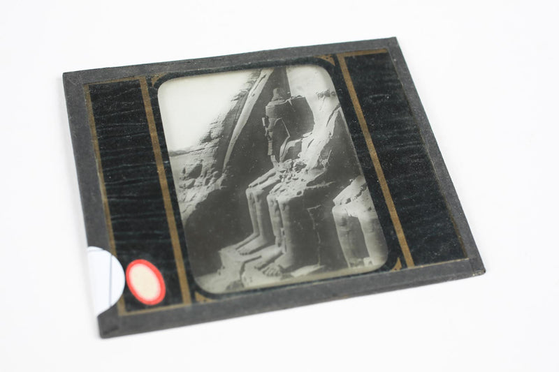 Vintage Magic Lantern Slide Luxor, Egypt