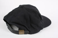 Vintage 90's Marlboro Embroidered Strap Back Hat Black