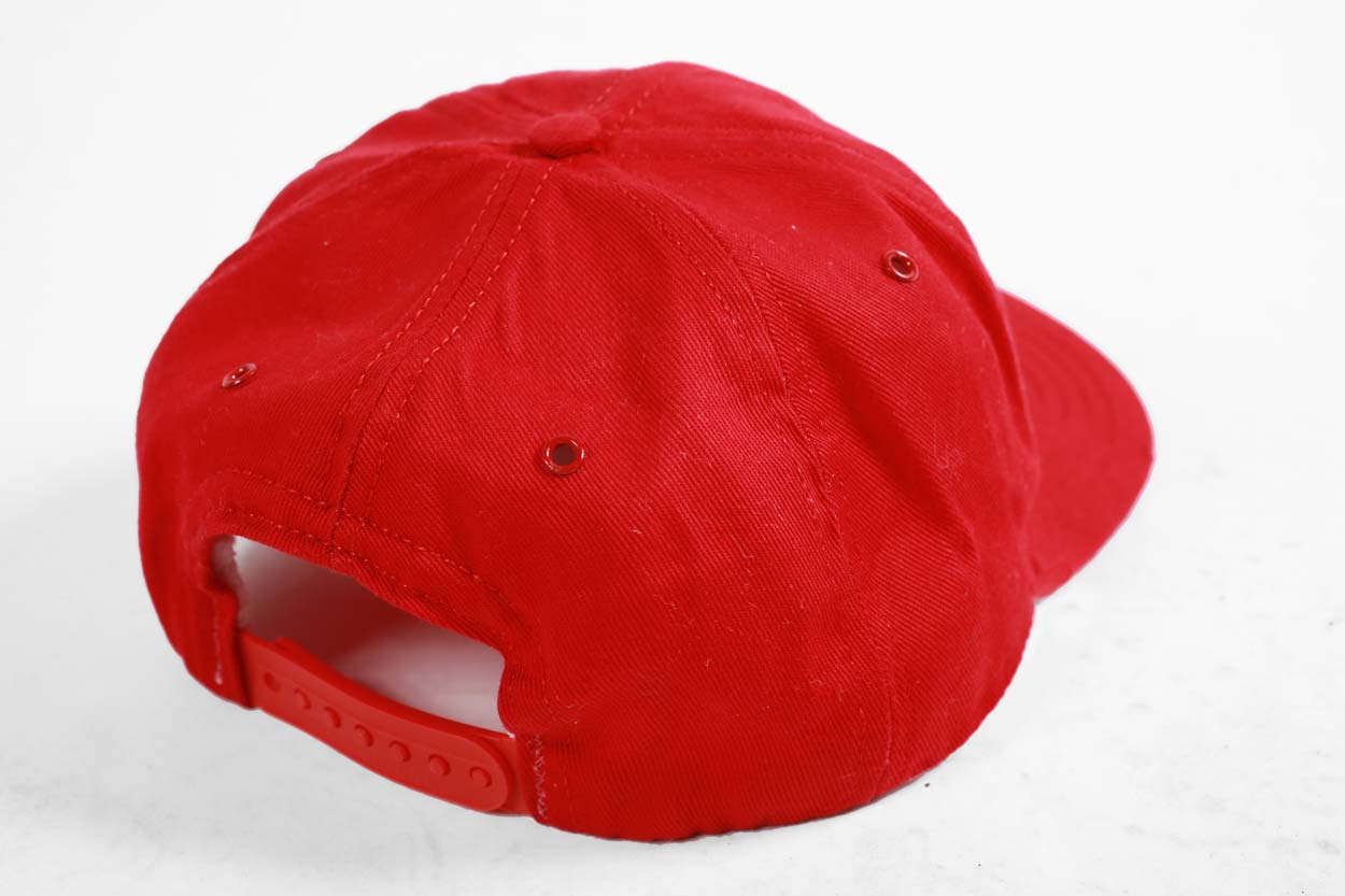Vintage Marlboro Racing Team Embroidered Snapback Hat Red