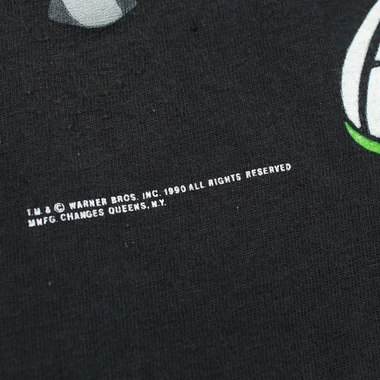 Vintage Marvin the Martian Tee Black S